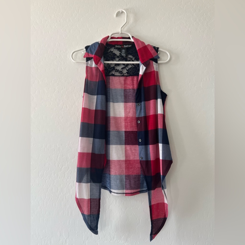 Sleeveless Flannel